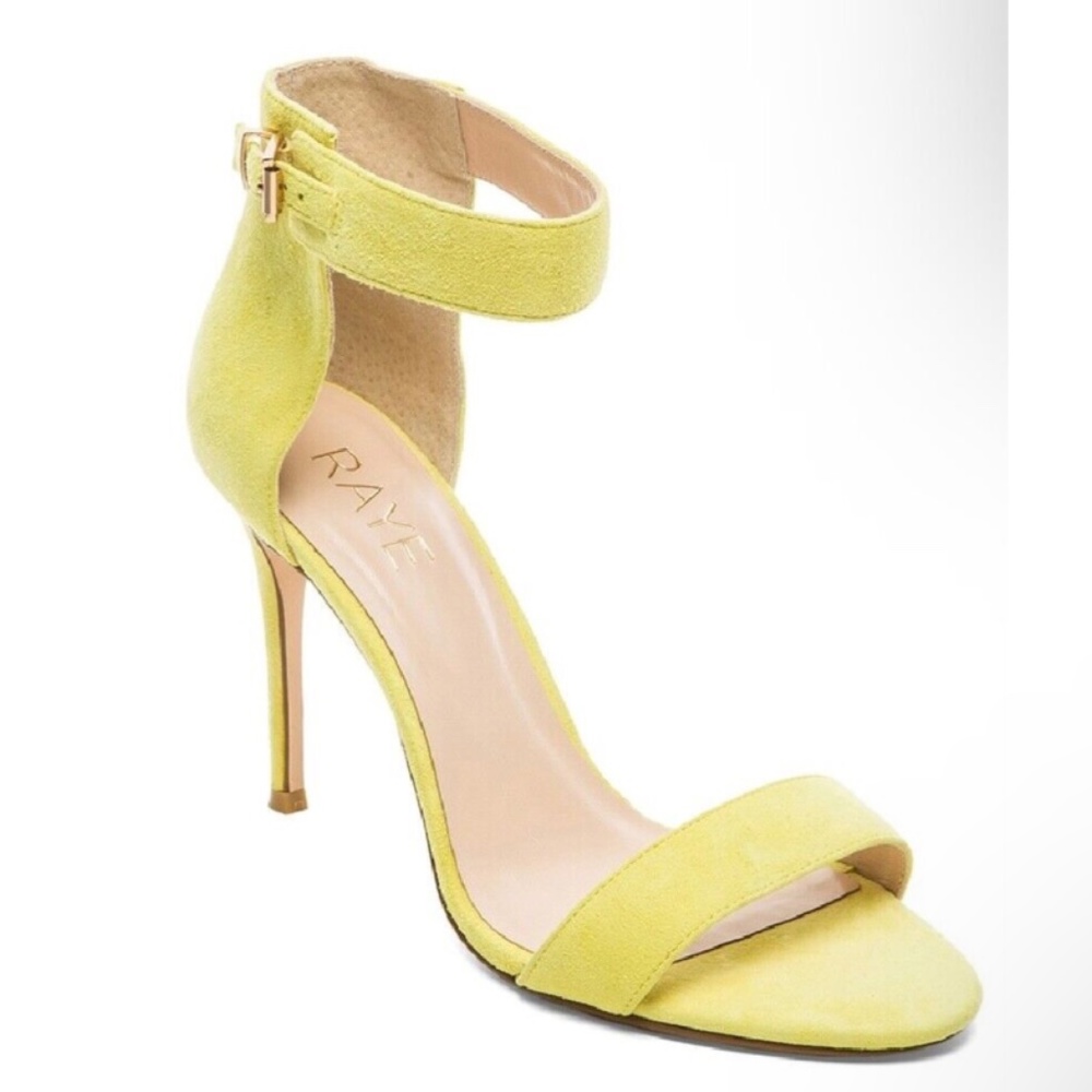 ★NEW with Box RAYE Betty Heel Yellow 38★